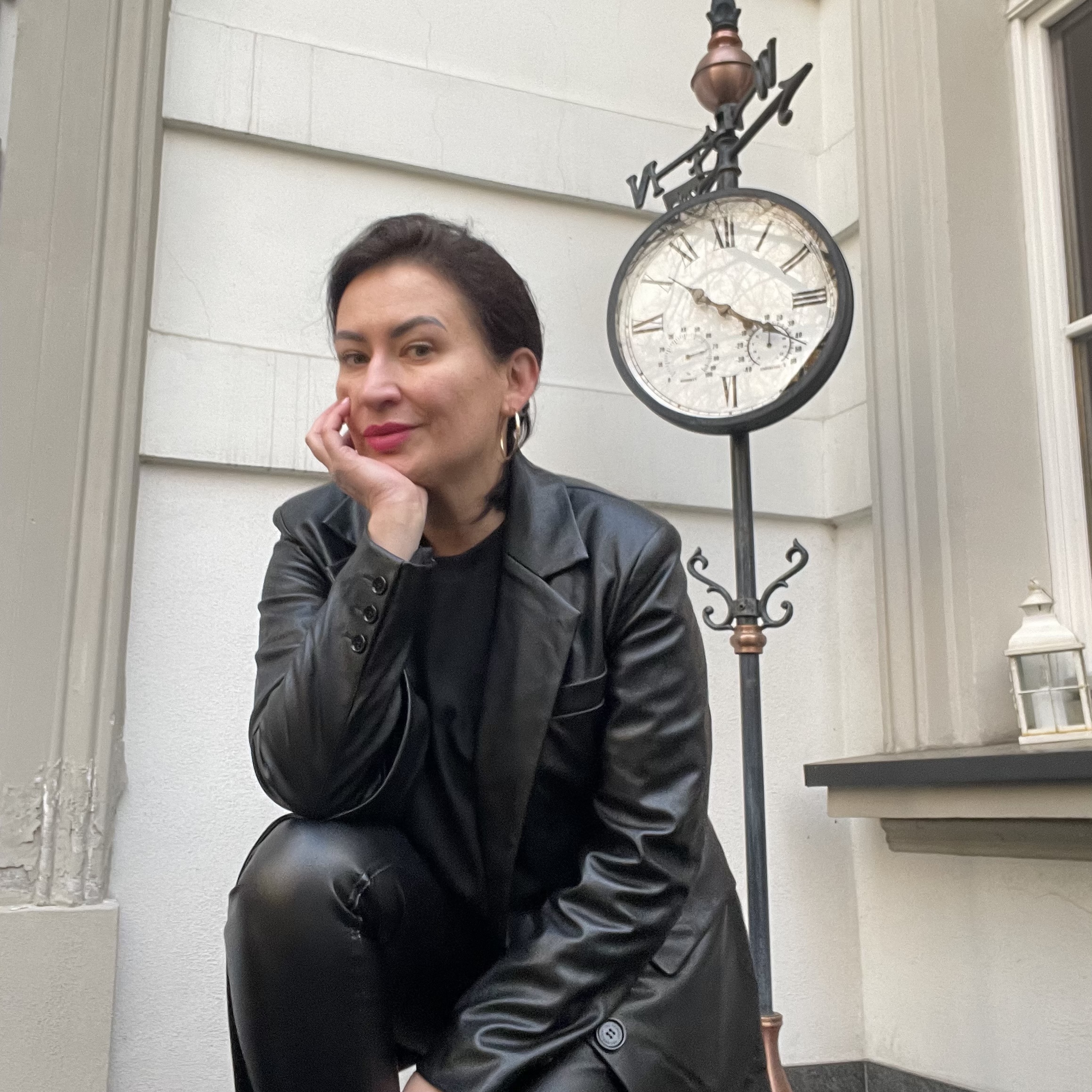 leather like look; total black look; bonprix leather blazer; bonprix leather pants; spring look with bonprix; bonprixitsme; skórzany żakiet bonprix; skórzane spodnie bonprix; bonprixbloggers;,